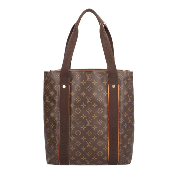 LOUIS VUITTON Brown Monogram Canvas Tote Bag - Picture 3 of 13